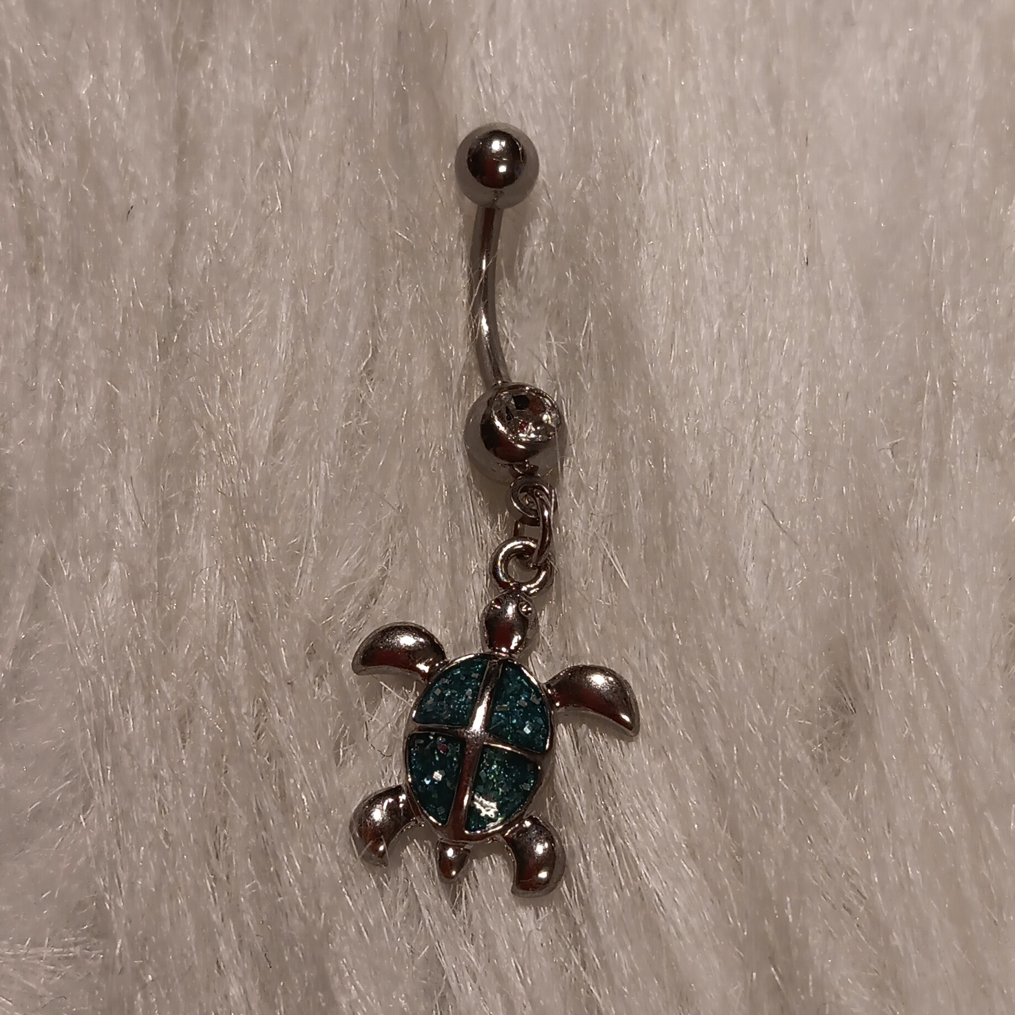 Turtle Dangle Belly Ring